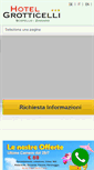 Mobile Screenshot of hotelgrotticelli.com